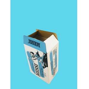 Caja de cartón corrugado con patrón personalizado 36*17*24 cajas ranuradas de Material de papel grueso para embalaje de bebidas envío para Mineral - Product Image 1