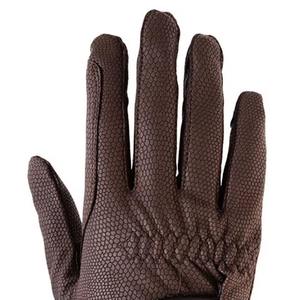 Gants d'équitation d'hiver imperméables en cuir avec logo personnalisé, respirants, perforés, style polo, unisexe - Product Image 5