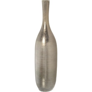 Florero de Metal de Color plateado con diseño grabado, decoración lujosa para el hogar para arreglos florales impresionantes - Product Image 3