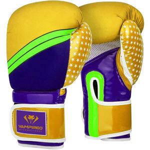 ถุงมือมวยหนัง MMA แบบมืออาชีพ2025 VI สินค้ามาใหม่โลโก้เฉพาะบุคคล - Product Image 2