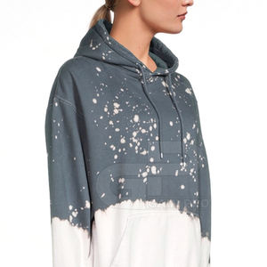 เสื้อฮู้ดผู้หญิงขนาดใหญ่พิเศษพร้อมกระเป๋าด้านหน้าและเชือกผูกสำหรับสวมใส่สบายสไตล์สตรีทแวร์ - Product Image 6