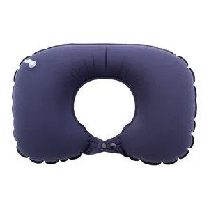 Almohada de Viaje Ecológica Jetpump RPET, Gadgets Sostenibles para Comodidad en Movimiento - Product Image 5