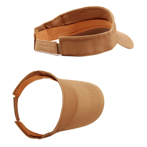 Visière unisexe de qualité supérieure en polyester beige avec bord incurvé, ajustement réglable pour une utilisation en extérieur au printemps et en été 2026 - Product Image 5