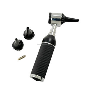 Kit de Otoscopio Manual LED ENT de 3.5V con Juego de Especulums y Bombilla, Estuche Rígido Negro, Herramienta de Examen Médico Profesional para Uso en Clínicas y UCI - Product Image 2