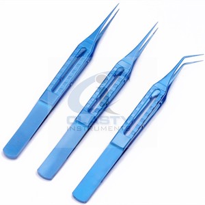 Pince de greffe de cheveux en acier inoxydable pince à épiler médicale pince de greffe de cheveux Fue pour implant capillaire - Product Image 2