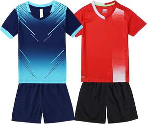 Uniformes de fútbol sin mangas con estilo y el mejor diseño personalizado con gran logotipo para Unisex 100% poliéster ligero transpirable personalizado - Product Image 1