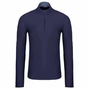 เสื้อถักคอวีสีพื้นสำหรับฤดูร้อน ทรงโอเวอร์ไซส์ ผลิตจากผ้าฝ้ายโพลีเอสเตอร์รักษ์โลก สำหรับผู้ชาย - Product Image 6