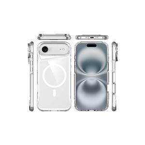 Funda Magnética Transparente de Silicona M-Safe Zore T-Max con Carga Inalámbrica para iPhone 17 Air - Product Image 2