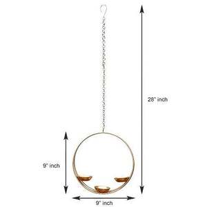 Wholesale Decorative Golden Metal Wall <b>Sconce</b> Candle Holder From India for Home Office & Wedding Party Events - Product Image 3