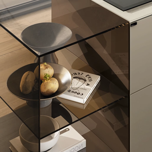 Juego de Muebles de Cocina RTA de Diseño Moderno Personalizado de JY Project, Hechos de Madera MDF de Alta Calidad, Gabinete de Cocina, Gabinete de Almacenamiento de Cocina - Product Image 4