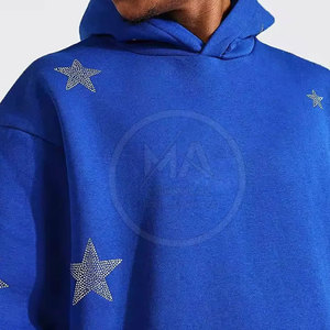 Ensemble de survêtement d'hiver pour hommes de haute qualité dernière conception décontracté à manches longues noir motif solide grande taille 100% coton respirant - Product Image 5