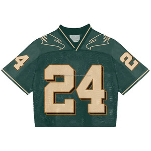 Maillots de sport vintage REHEXIMPEX en maille 100 % polyester respirant, personnalisables, pour football américain, soccer, basketball, coupe ample et courte - Product Image 1