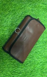 Tuyệt vời chính hãng Da tùy chỉnh danh mục đầu tư bìa dây kéo đóng cửa chất kết dính/chủ tài liệu thư mục trình bày trong túi mẫu mục thiết lập - Product Image 5