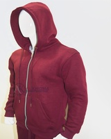 Sweat-shirt à capuche zippé en molleton de coton épais personnalisé, respirant, avec poche, pour homme, hiver, vierge, fabricant de vêtements OEM ODM