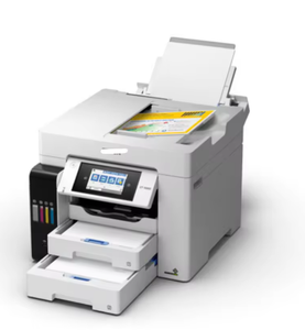 High Quality Brandd EcoTank Pro ET-5880 Wireless Color All-in-One Supertank Printer with Scanner <b>Copier</b> Fax Rubber & Paper - Product Image 3