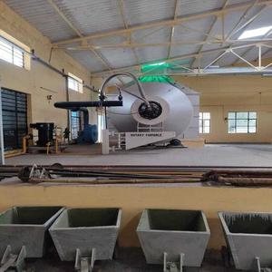 Horno Rotatorio Personalizado para Fundición, Horno de Fusión Rotatorio para Procesamiento de Chatarra de Aluminio, Lingotes y Aleaciones - Product Image 3