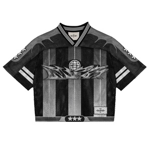 Maillot de sport personnalisé surdimensionné pour homme, en tissu polyester respirant, pour football, soccer, basketball, uniforme d'équipe - Product Image 1