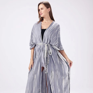 Robes décontractées Tye and Dye Robs vintage pour femmes avec imprimé Tye and Dye vintage unique - Product Image 2