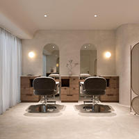Meubles de salon, station de beauté, présentoir LED, présentoir extérieur, présentoir à parfums, vitrine, présentoir personnalisé pour maquillage et ongles