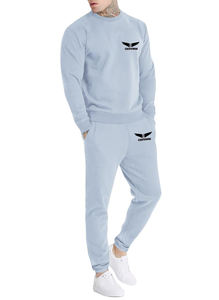 Chándal deportivo con cuello redondo para hombre, chándal personalizado OEM de alta calidad, chándal barato personalizado de fabricante al por mayor para hombre - Product Image 2