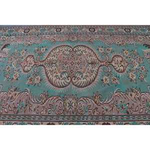 Alfombra Turca, Alfombra Vintage Grande de 6.1x9.9 pies, Alfombra de Lana con Estampado Animal Marrón - Product Image 5