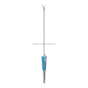 Fórceps de pinza atraumática laparoscópica de 3mm Manual reutilizable 20cm/24cm/28cm/33cm instrumento quirúrgico CE OEM - Product Image 3