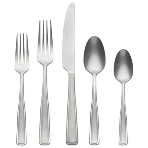 Nuevo y Elegante Juego de Cubiertos de Acero Inoxidable Plateado con Diseño de Doble Capa y Mango Largo, Cuchillo, Tenedor y Cuchara - Product Image 4