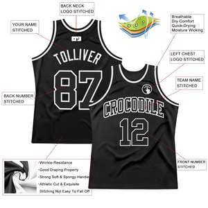 Maillots de basket-ball personnalisés pour hommes, séchage rapide, respirant, ensemble de maillots imprimés, OEM, uniformes vierges, impression de design, options de tailles plus grandes - Product Image 2