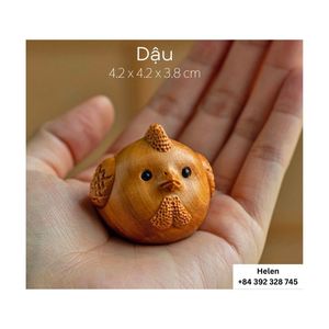 MEILLEUR Offre Spéciale CADEAU SOUVENIR EN BOIS TENDANCE AFFICHAGE EN FORME D'ANIMAL-ARTICLES DE DÉCORATION EN BOIS TENDANCE CHAUDE 99 DONNÉES EN OR HELEN - Product Image 6