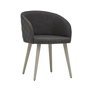 Sedia da pranzo mobili per la casa set di sedie MAREA mobili in noce 2023 modelli Design moderno con elegante colore grigio