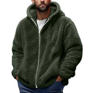 Custom Two-Piece <b>Velour</b> <b>Men's</b> Hoodie and Jogger <b>Tracksuit</b> Set Winter 100% Cotton Trendy Casual - Product Image 4