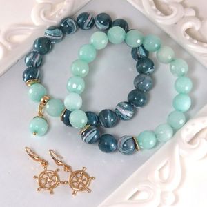 Pulsera colorida con cuentas de resina, joyería Bohemia elegante de verano para niñas - Product Image 4