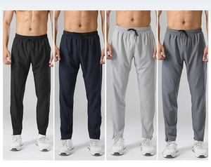 Pantalons de survêtement décontractés en velours côtelé mi-lourd pour hommes, style hip-hop, pour la salle de sport et le fitness - Product Image 6