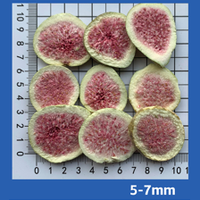 Figues lyophilisées de qualité supérieure, marque privée OEM, figues lyophilisées, figues entières, cubes, poudre