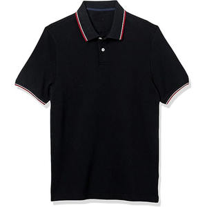 Polos de hombre de manga corta lisos informales personalizados 100% algodón, polos cómodos de talla grande para hombre, hechos en Pakistán - Product Image 1