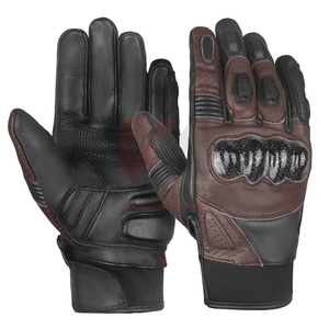 Guantes de Motociclismo de Verano de Primera Calidad, Guantes de Motocicleta de Cuero Genuino de Grado A+, Ropa de Carreras Automovilísticas Premium para Hombre, Transpirables - Product Image 5