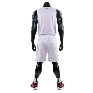 Noir Et Blanc Usine Fabricant de Basket-Ball Set Meilleur En Gros Hommes de Basket-Ball Set - Product Image 3
