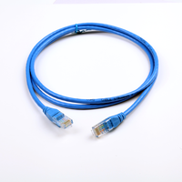 Kabel Patch Ethernet CAT5E RJ45 UTP LSZH PVC Jacket Panjang Dapat Disesuaikan (1FT-20FT) untuk PC Router Switch