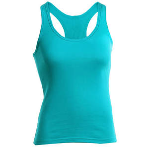 Camiseta sin mangas de algodón de alta calidad personalizada OEM 2025 para mujer, tela de punto transpirable, aspecto informal de verano para gimnasio y Fitness de talla grande - Product Image 5