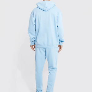 Conjunto de chándal estampado informal con capucha de algodón atlético de primera calidad para hombre, traje de Jogger transpirable de secado rápido con servicio OEM - Product Image 2