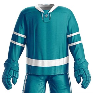 Jersey de Hockey sobre Hielo para Jugadores, 100% Poliéster, Transpirable, de Secado Rápido, Unisex, con Logotipo Personalizado - Product Image 5