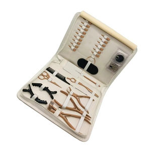 Professional Stainless Steel Extension <b>Tools</b> Kit For Salons <b>Work</b> Use Loop Needle & Clips With Pliers set - Product Image 6