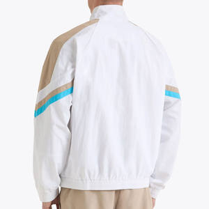 Chaqueta de nailon con cuello levantado ligera e impermeable para hombre al por mayor chaqueta cortavientos transpirable personalizada para hombre - Product Image 2