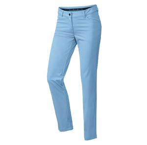 กางเกงเอวสูงสำหรับผู้หญิงเอวสูงมีซิปสีพื้นใส่ได้พอดีกับฤดูหนาว - Product Image 1