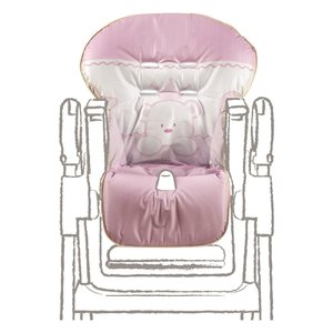 Funda para Silla Alta Italbaby BABY RE Rosa 050 6150 22, Cubre Asiento para Silla Alta - Product Image 1