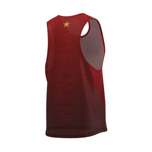 Men's Pro <b>Running</b> <b>Singlet</b> VN-Breathable Polyester Cotton Spandex Gym Tank Top - Product Image 3