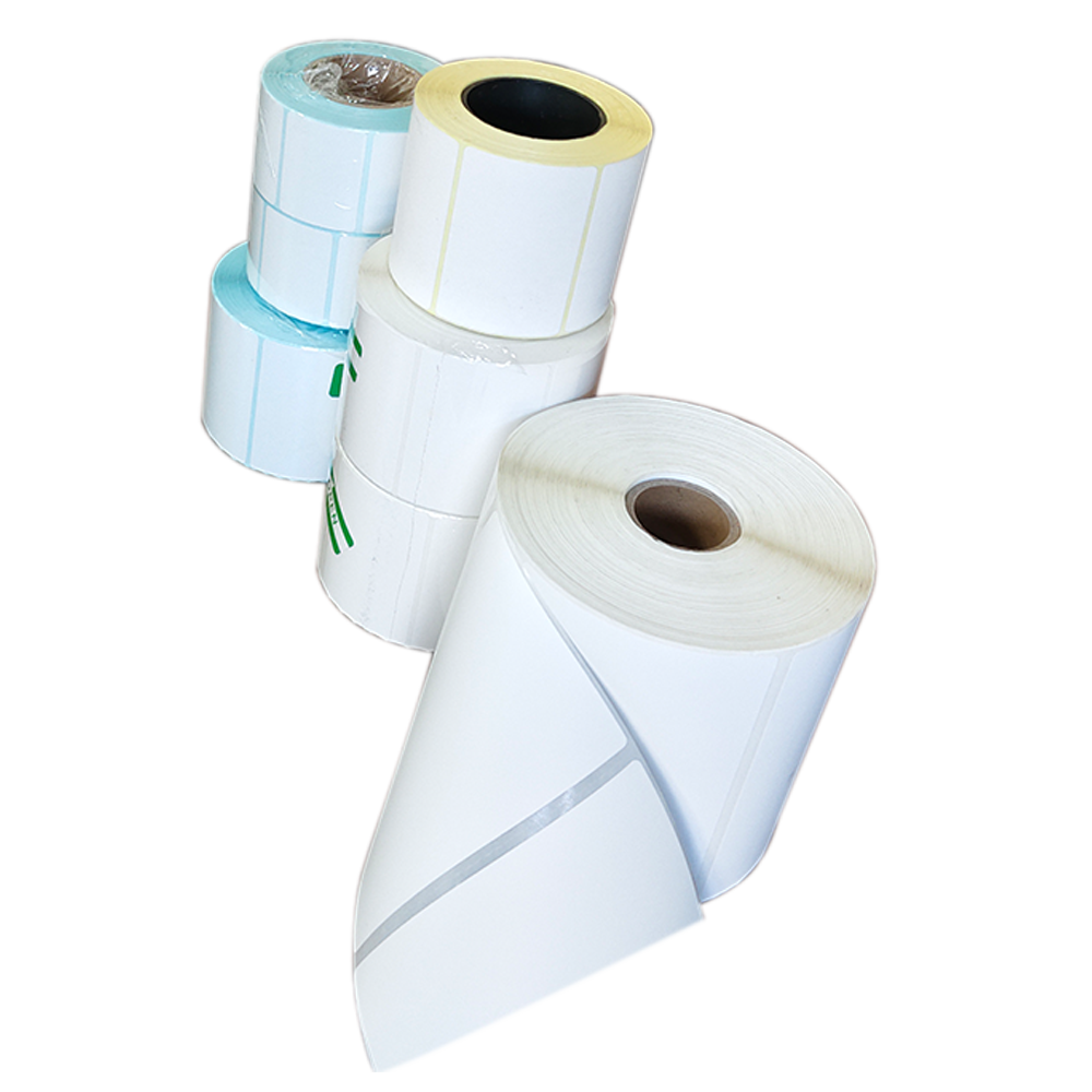 Jumbo Roll Residue-free Heat Sensitive Oil Proof Thermal Paper Self-adhesive Barcode Durable Label Strong Adhesion Permanent