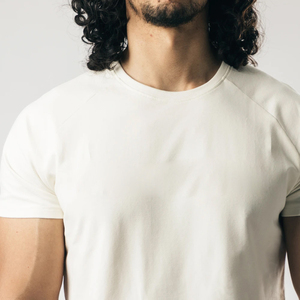 Haute qualité col rond bas prix hommes coton T-Shirt régulier manches unies hommes manches T-Shirt décontracté hommes maigre séchage rapide chemises - Product Image 6