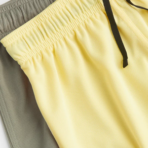 Pantalones cortos de alta calidad personalizados para niños Logo impreso Estilo Vintage cintura alta niños pantalones cortos casuales con bolsillo para verano tela al por mayor - Product Image 3