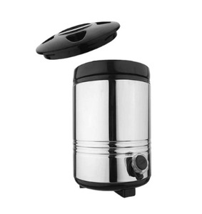 Carafe à eau isolée en plastique sans BPA de 10 LTR à prix abordable, grand seau chaud/froid/glace avec bouton-poussoir pour le camping, le café, le lait - Product Image 1